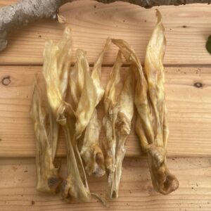 Konijnenoren gedroogd voor honden