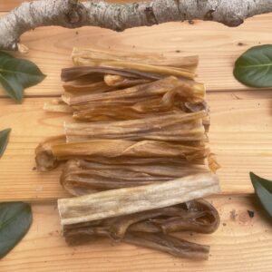 Huid kauwartikel honden van geit